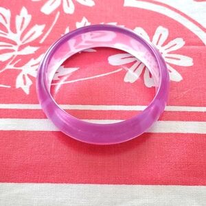 3/$25 Vintage Purple glow bangle bracelet.